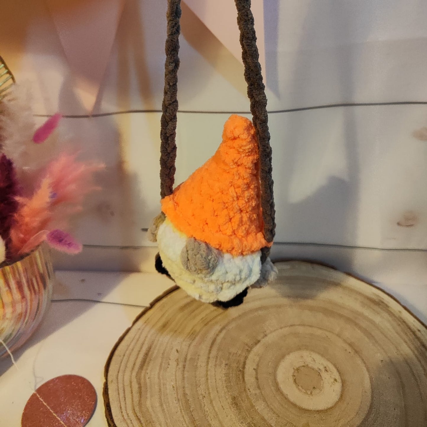 balançoire gnome orange