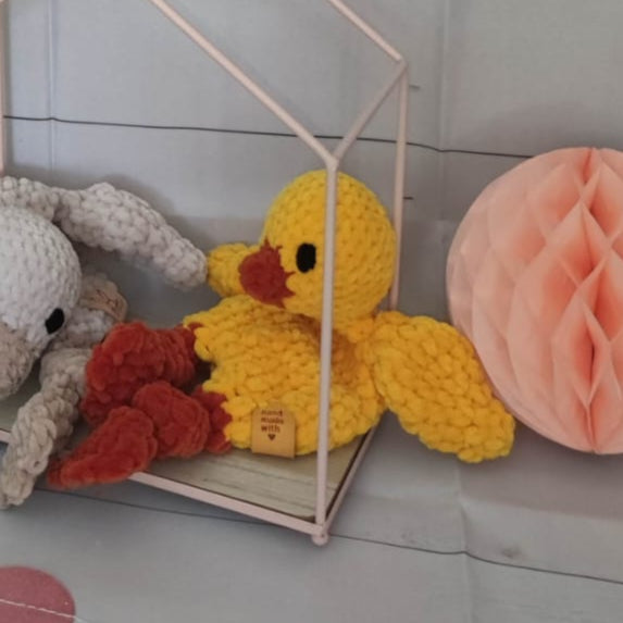 doudou poussin et oie