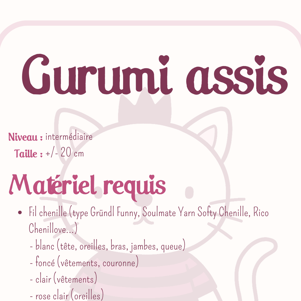 patron gurumi assis