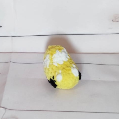 peluche petite voiture jaune
