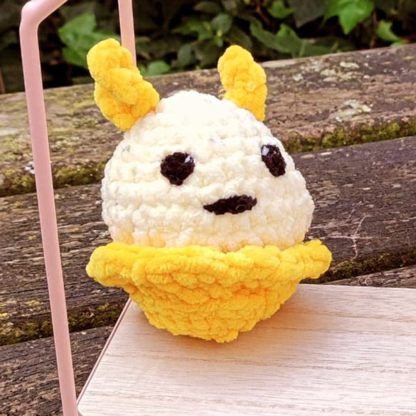 mini monstre jaune