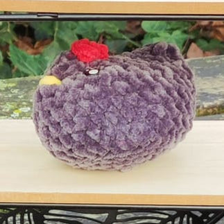 peluche poule S gris