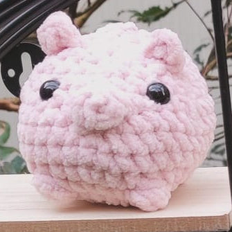 petite peluche cochon