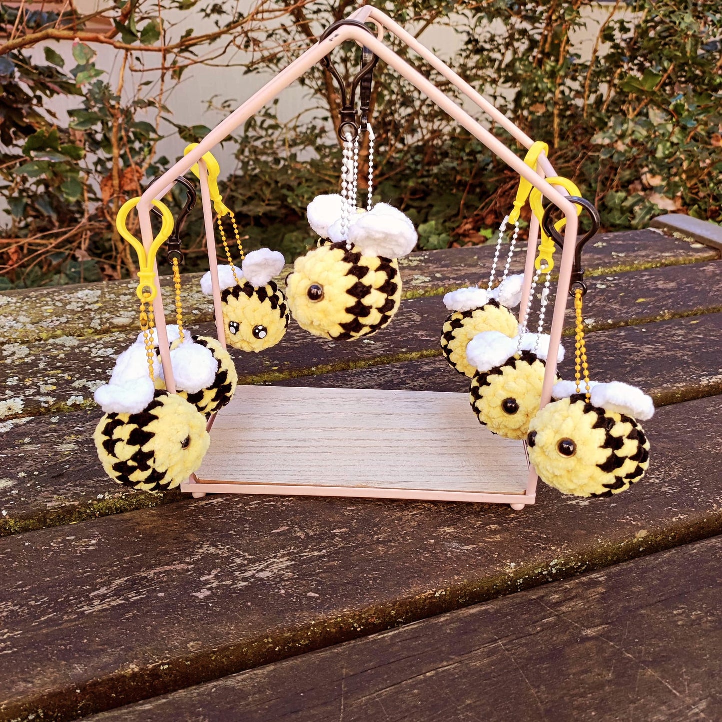porte-clés abeilles