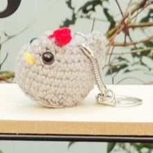 porte-clés poules