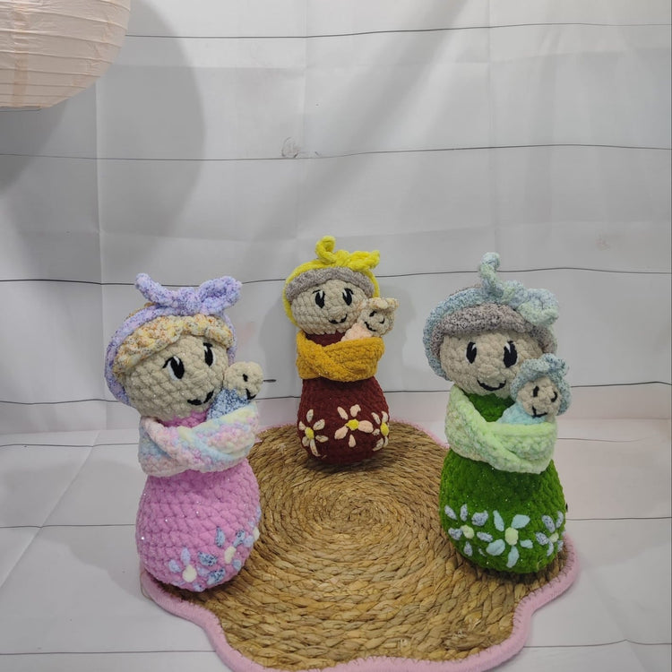 Poupées en crochet