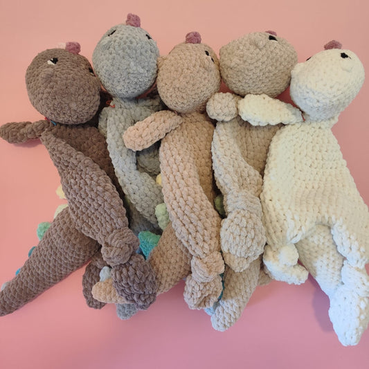 Doudou _crochet_bebe_artisanat
gros doudous dino