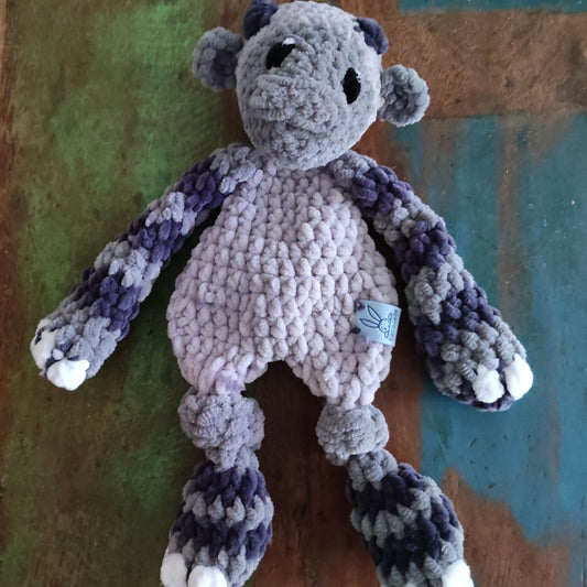 doudou yéti gris