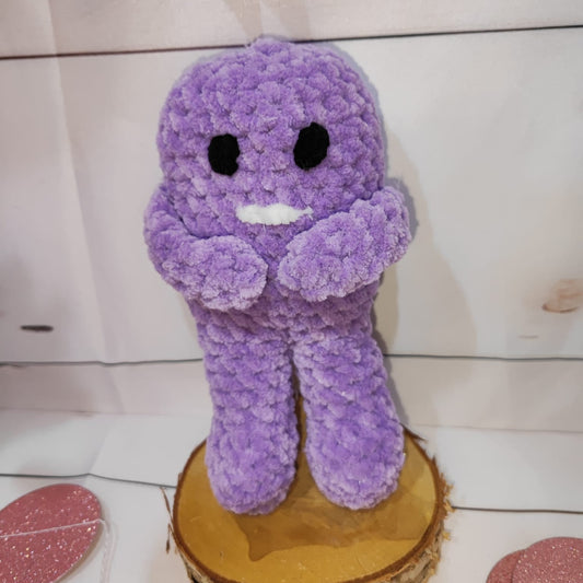 peluche bonhomme à secrets