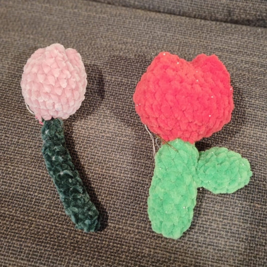 petites peluches tulipes