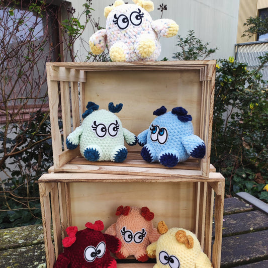 peluches petits monstres