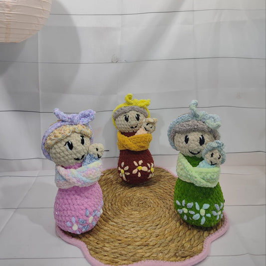 poupées mamans humaines